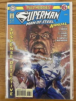 Buy Superman: The Man Of Steel Annual 1997 #6 Simonson / Edwards DC Comics • 3.99£