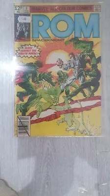 Buy Rom Issue # 3 Marvel Comics Feb 1980 A Great Price For A Vintage Comic! • 3£