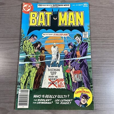 Buy Batman # 291  D.C. 8/1965 Ra's Al Ghul App. Catwoman, The Joker! • 13.51£