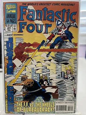 Buy Fantastic Four Annual #27 Marvel Comic Book • 4.80£