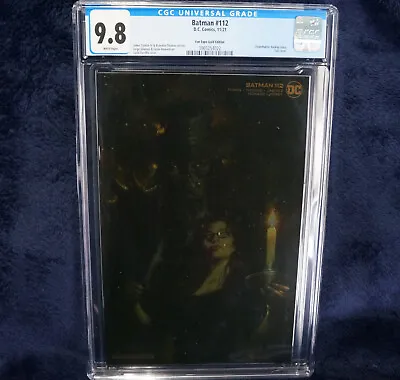 Buy Batman 112 Foil Variant Fan Expo Gold Edition (Ltd To 500) CGC 9.8 Castlevania • 117.80£