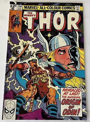 Buy The Mighty Thor #294 Marvel Comics 1980 • 7.95£