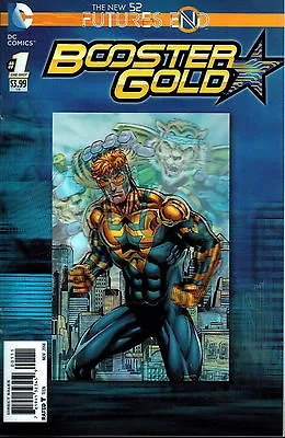 Buy Booster Gold Futures End #1 (NM) `14 Jurgens/ Various (3D Cover) • 4.95£