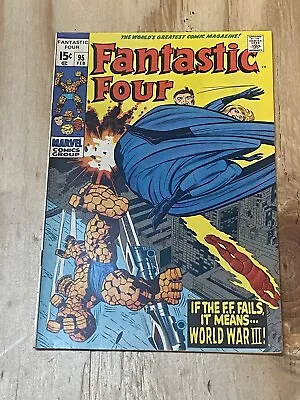 Buy FANTASTIC FOUR 95, Marvel Comics Bronze Age 1970, Stan Lee, Jack Kirby • 20.11£