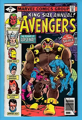 Buy AVENGERS ANNUAL # 9 VFN (8.0) 1st APPEARANCE Of MISTRESS_GLOSSY_CENTS_GIANT_1979 • 1.20£
