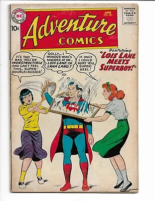 Buy Adventure Comics 261 - Vg- 3.5 - Superboy - Lois Lane - Lana Lang (1959) • 31.77£