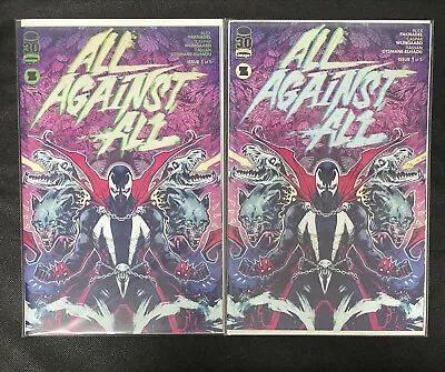 Buy All Against All #1 (Image 2023) 1st & 2nd Print Cover E Spawn Variant • 4.77£