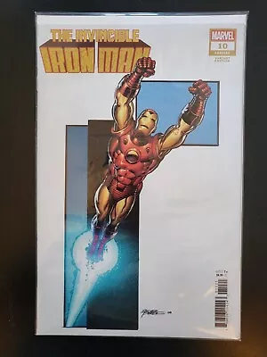 Buy Invincible Iron Man #10 - Rare George Perez Variant - Marvel • 6.95£