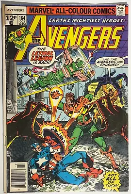 Buy Marvel Comics The Avengers #164 Oct 1977 • 3.99£