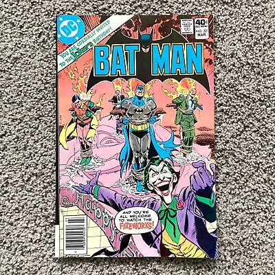 Buy Batman #321 Newstand (9.6) 1980 Joker’s Birthday Key! Simonson, Wein, Giordano • 23.98£