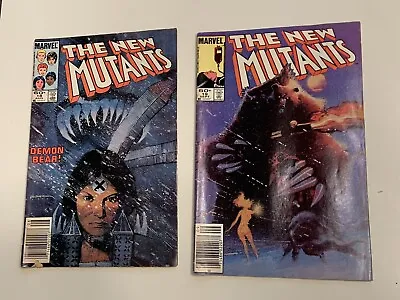 Buy The New Mutants #18,19 (1984) 1st Appearance Of Warlock, Demon Bear • 11.83£