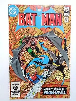 Buy Dc Comics Batman #361 July 1983.  Guest Stars Man-bat. 1st App Of Harvey Bullock • 24£
