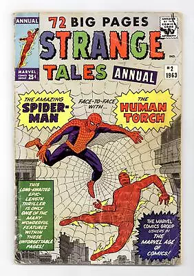 Buy Strange Tales Annual #2 GD 2.0 1963 • 181.84£