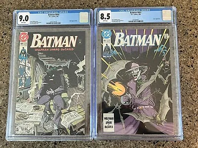 Buy Batman #450 And #451  CGC  Joker Appearance Graded Lot • 60.32£
