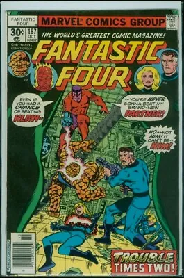 Buy Marvel Comics FANTASTIC FOUR #187 FN 6.0 • 2.36£