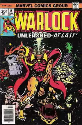 Buy Warlock (1st Series) #15 VF; Marvel | Adam Warlock Jim Starlin - We Combine Ship • 35.04£