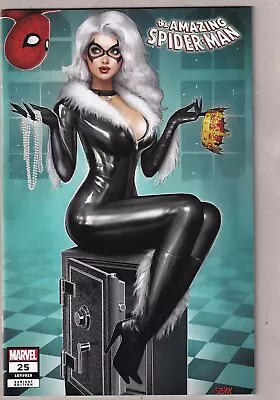 Buy Amazing Spider-man #25_unknown Comics Exclusive Nathan Szerdy Black Cat Variant! • 0.99£