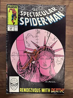 Buy Spectacular Spider-man Issue #140 ***killzone - Punisher App*** Grade Fn/vf • 4.95£