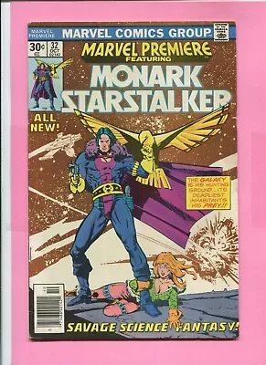 Buy Marvel Premiere # 32 - Monark Starstalker -1st Appearance - Chaykin Art - Cents • 2.99£