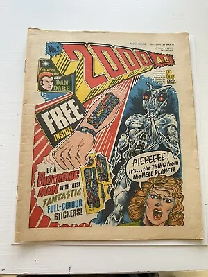 Buy 2000AD Prog 2 (1977) With Free Gift Stickers.  First Judge Dredd Appearance • 100£