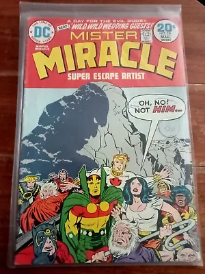 Buy Mister Miracle #18 Mar 1974 (FN) Bronze Age Jack Kirby • 6£