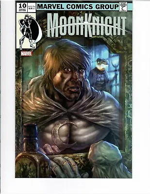 Buy Moon Knight #10 Quah Trade Dress  Demon In A Bottle  Ironman 128 Homage  NM- • 16.98£