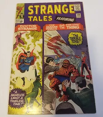 Buy Strange Tales #133, Doctor Strange, Steve Ditko Art, Marvel, 1965 • 59.30£