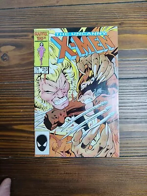 Buy Uncanny X-Men #213 (1987) 1st Mr. Sinister Cameo Appearance | Great Condition  • 19.98£