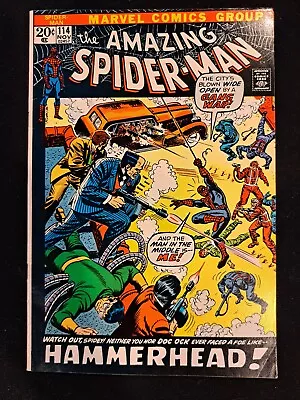 Buy Amazing Spider-Man 114 Marvel 1973 2nd Appearance Hammerhead  • 13.44£