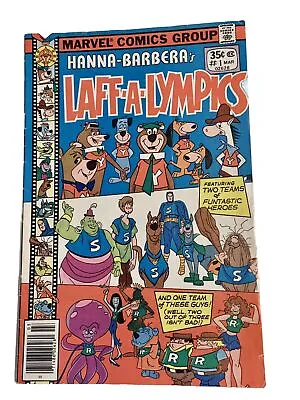 Buy Laff-a-Lympics #1 Marvel 1978 Hanna Barbera Yogi Bear Scooby Doo Snagglepuss • 19.92£