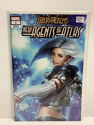 Buy War Of The Realms New Agents Atlas #1 - 2ND Print Variant - 1st Luna Snow 2019 • 15£