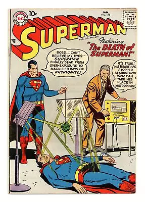 Buy Superman #118 FN 6.0 1958 • 115.88£