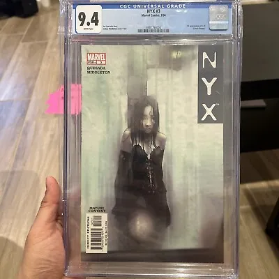 Buy NYX #3 (2004) CGC 9.4 | 🔑1st X-23 Laura Kinney | Marvel Comics. 🔑Key Issue  • 477.99£