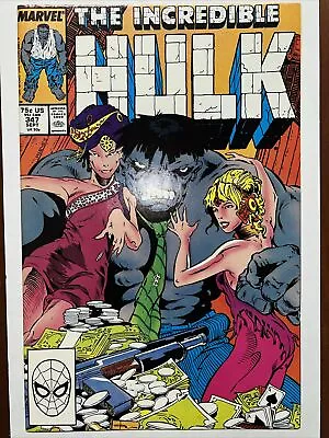 Buy INCREDIBLE HULK #347 - 1st App Joe Fixit & Marlo Chandler Marvel, 1988 NM- • 15.98£