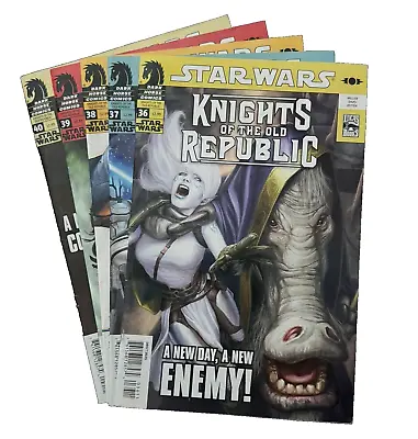 Buy Star Wars KNIGHTS OF THE OLD REPUBLIC Lot 5 Comic Books 36 37 38 39 40 • 27.98£