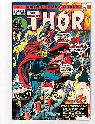 Buy The Mighty Thor #228 Marvel Comics Good/ Very Good FAST SHIPPING! • 3.30£