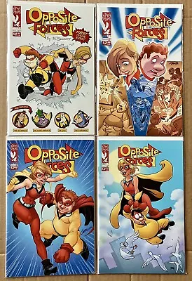 Buy Opposite Forces 1 2 3 4 W/ J Scott Campbell  Frank Cho Variants 2003 Funny Pages • 23.98£