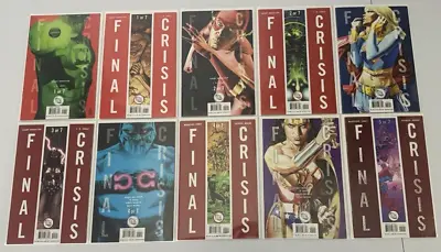 Buy Final Crisis #1-7 Complete Run + Variants + MORE 2008 Lot Of 39 NM-M • 83.01£
