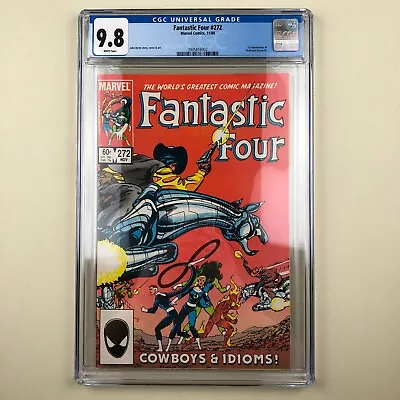 Buy Fantastic Four #272 (1984) CGC 9.8, 1st Nathaniel Richards • 98.83£