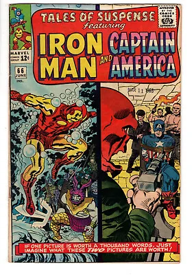 Buy Tales Of Suspense #66 (1965) - Grade 6.0 - Red Skull Origin - Captain America! • 64.34£