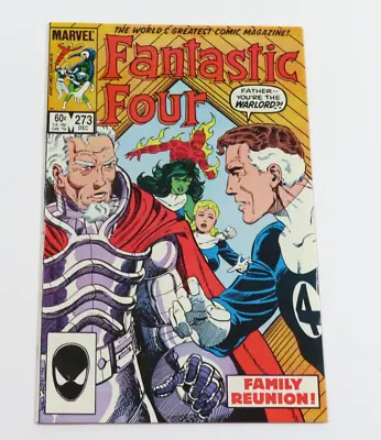 Buy Fantastic Four #273 NM WP Marvel 1984 1st Full Nathaniel Richards John Byrne • 9.59£