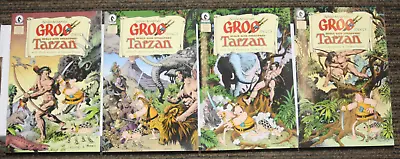 Buy Dark Horse Groo Meets Tarzan #1-4 COMPLETE SET - ALL 1sts - Aragones • 15.77£