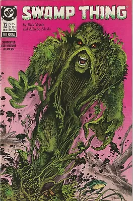 Buy Swamp Thing #73 & 74 / Veitch / Alcala / John Constantine / Dc Comics 1988 • 15.78£