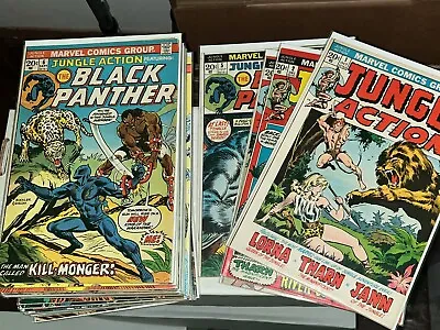 Buy Jungle Action (1972) Lot - Complete Series Set W/#s 1-24, Has 5, 6, 20, 21, 22 • 356.85£