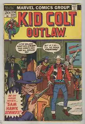 Buy Kid Colt Outlaw #174 September 1973 VG- • 3.17£