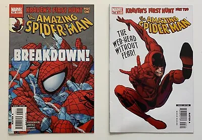Buy Amazing Spider-Man #565 & 566 (Marvel 2008) 2 X VF+ & FN/VF Condition Issues. • 37.12£