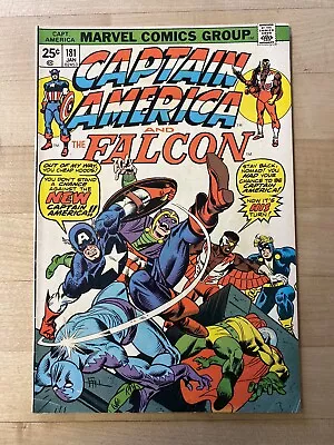 Buy Captain America #181 - 1st Roscoe As Cap! Marvel Comics, The Falcon, Sub-mariner • 15.81£
