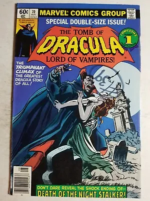 Buy Tomb Of Dracula (1972) #70 - Very Good/Fine - Giant Size  • 7.89£