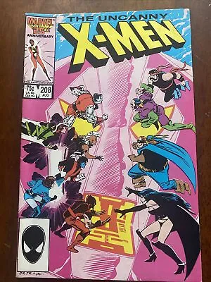 Buy The Uncanny X-Men #208 From 1986 • 4.02£