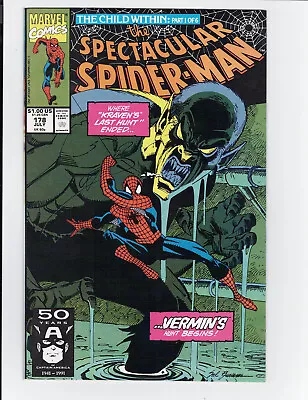 Buy SPECTACULAR SPIDER-MAN #178 VF 8.0 1st Ashley Kafka And #179 NM 9.4 White Pages • 39.83£